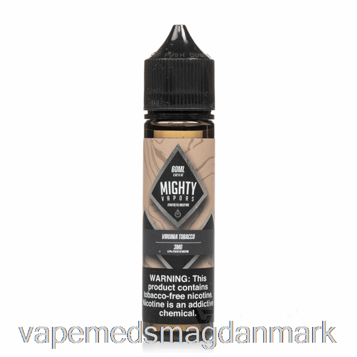 Engangs Vape Danmark Virginia Tobak - Mægtige Dampe - 60ml 6mg